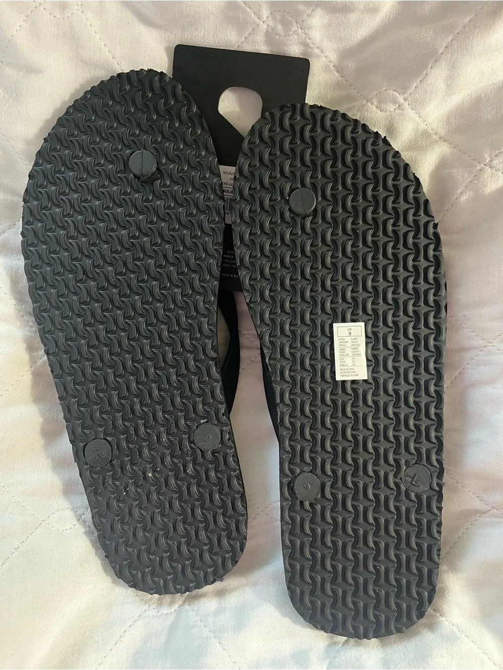 Hurley Black Textured Icon Sandals